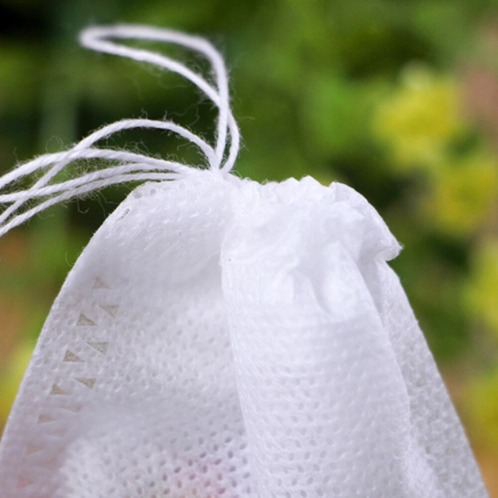 Drawstring Non-Woven Filter Bag High temperature resistance Double S fabric