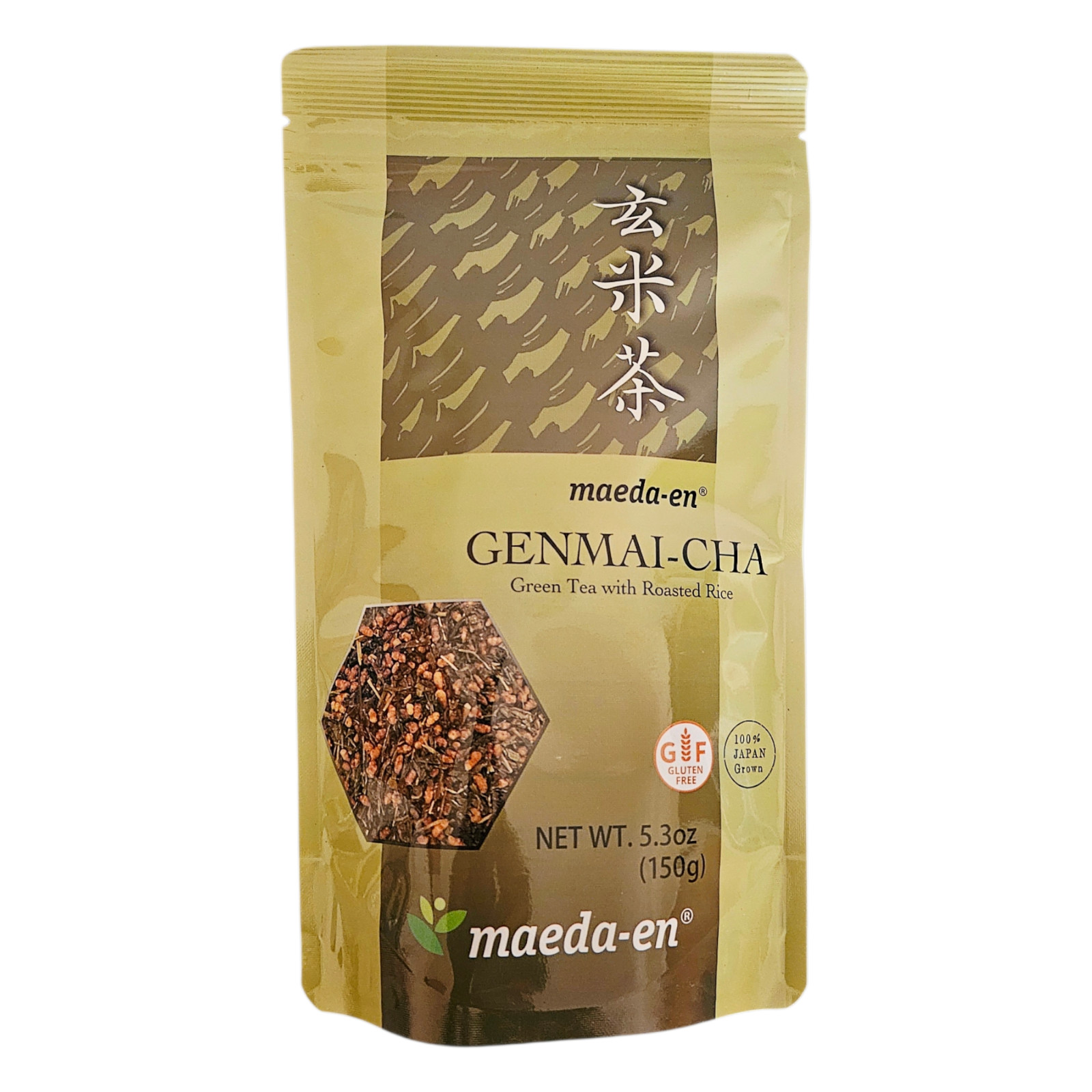 Japanese Maeda-En Genmai-cha Roasted Rice Green Tea 5.3 oz (150g) Free Shipping
