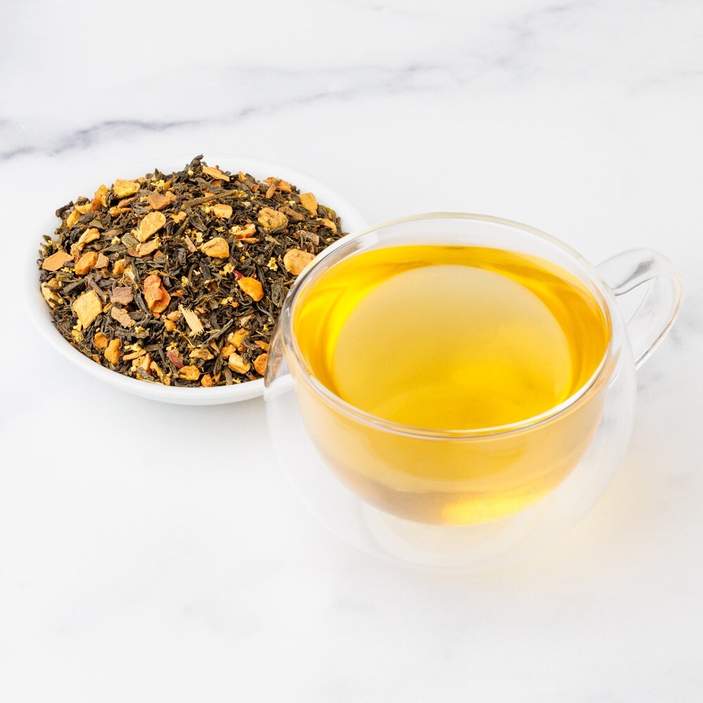Apple Crumble Green Tea – Premium Loose Leaf Blend – Fusion Teas