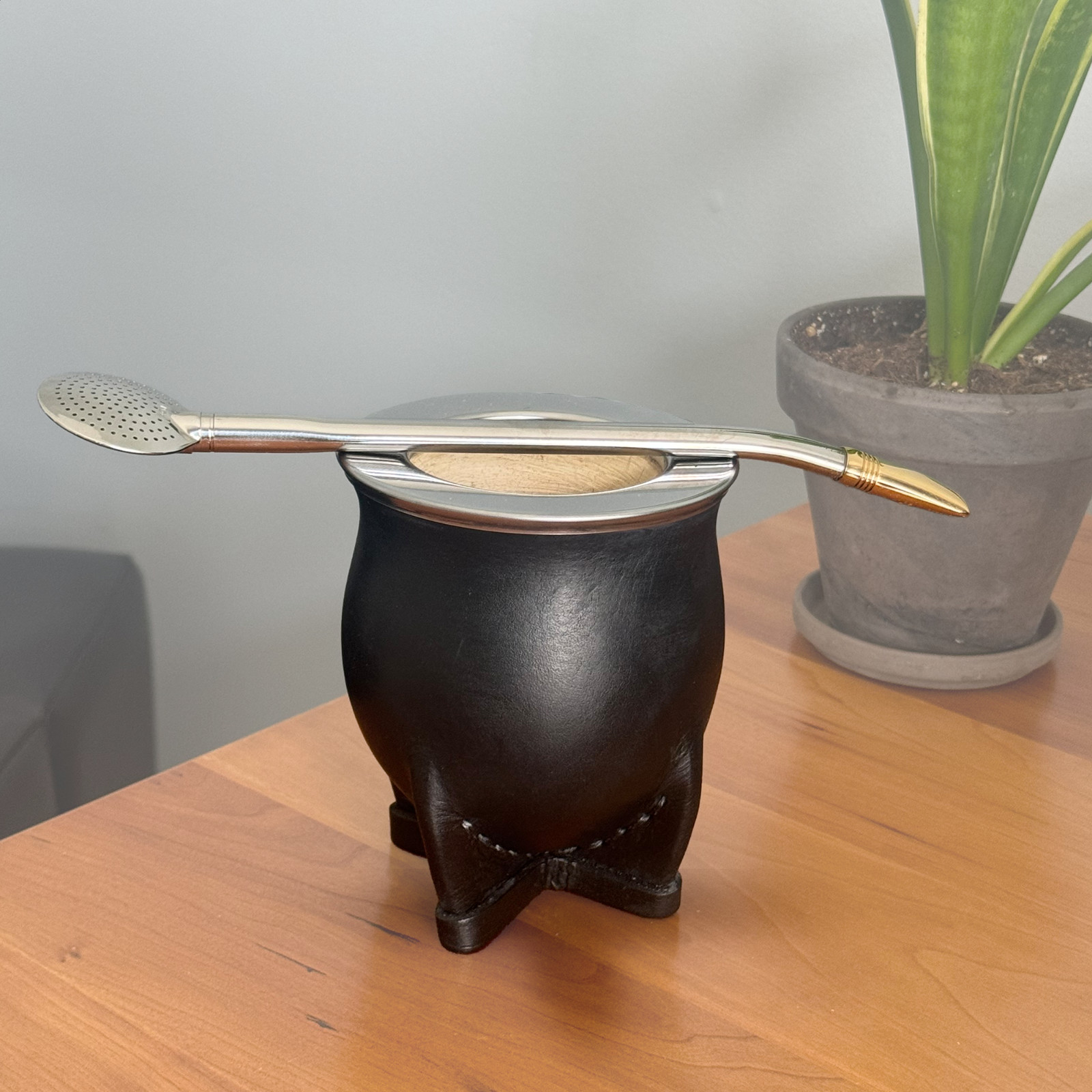 Yerba Mate Set – Mate de Calabaza Gourd – Bombilla – Handcrafted – Argentina