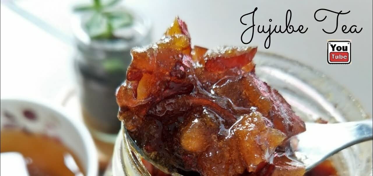 Jujube Honey Tea 4 Glass Jars 35.3 oz. (1 kg) each