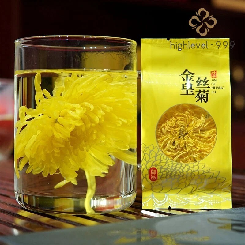 1000 Blooms Golden Chrysanthemum Tea Flower Blossom Cooling Healing Floral Tea