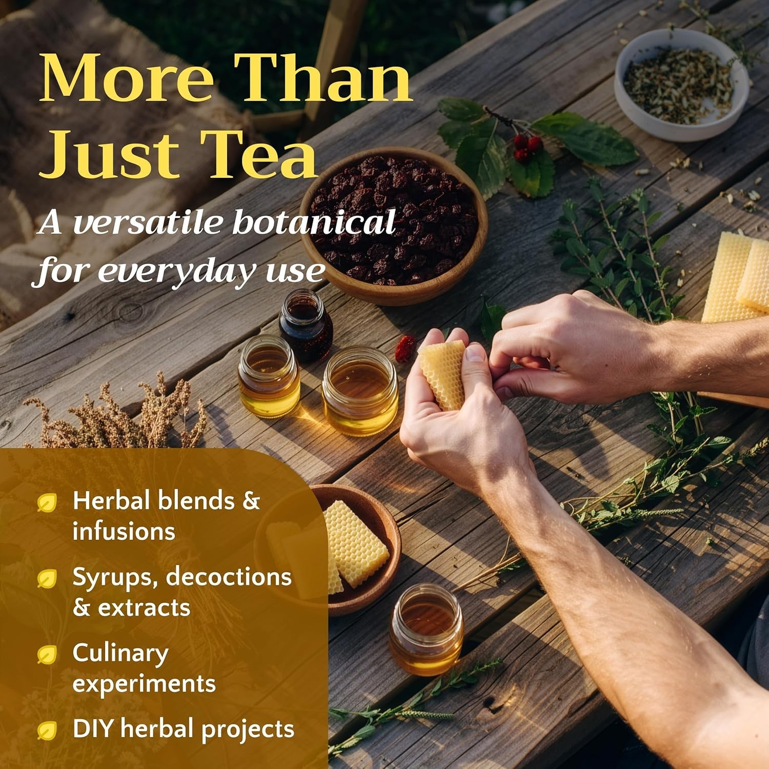 Caffeine-Free Hawthorn Berry Tea – Whole Dried Berries, 2oz for Relaxation