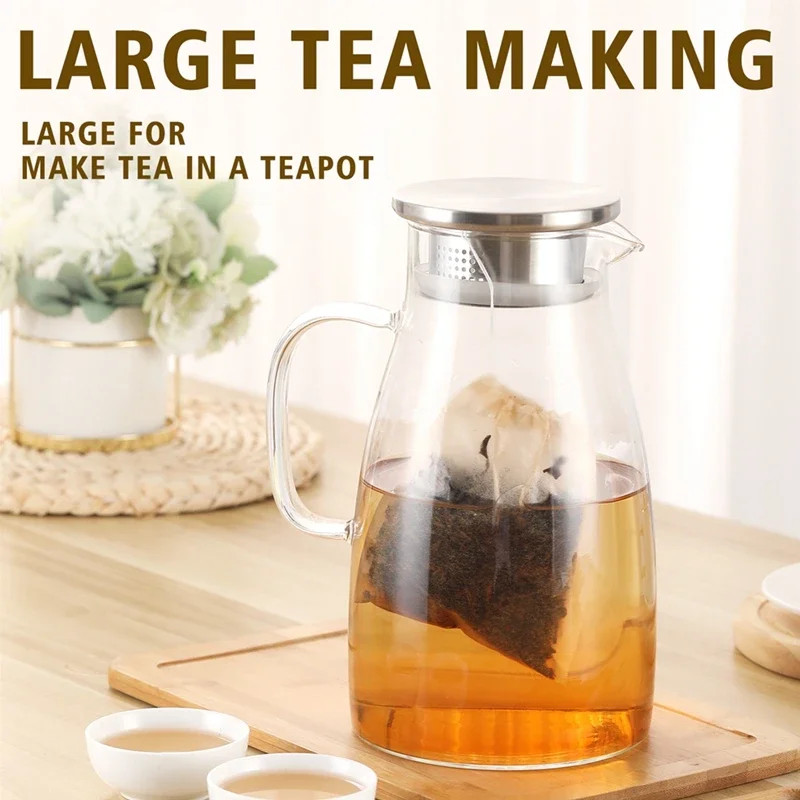 100Pcs Biodegradable Paper Teabags with Drawstring Filter