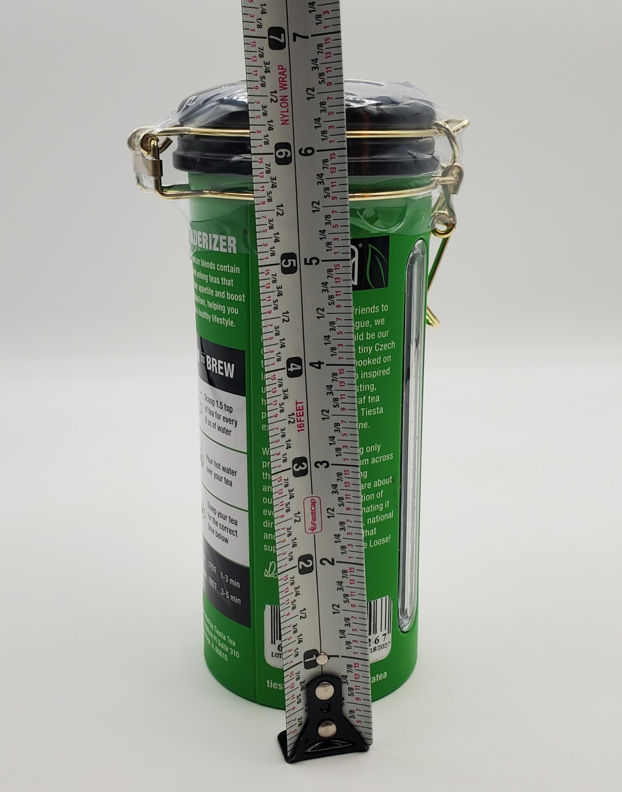 Tiesta Tea Chinese Jasmine 5oz Classic Green Tea Petals Loose Leaf Slenderizer