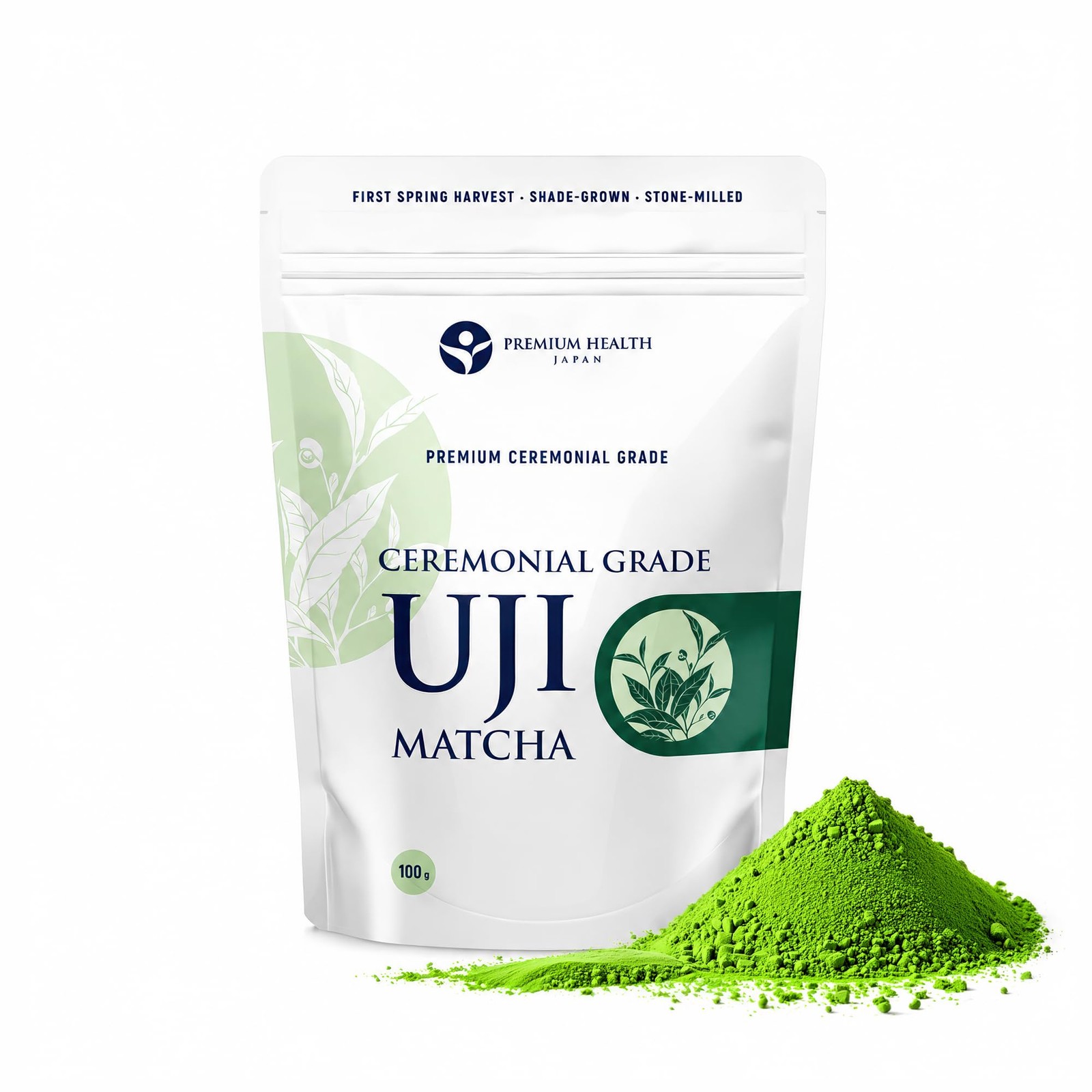 Uji Matcha Powder 100g – Ceremonial Grade, First Spring Harvest, Kyoto Grown …