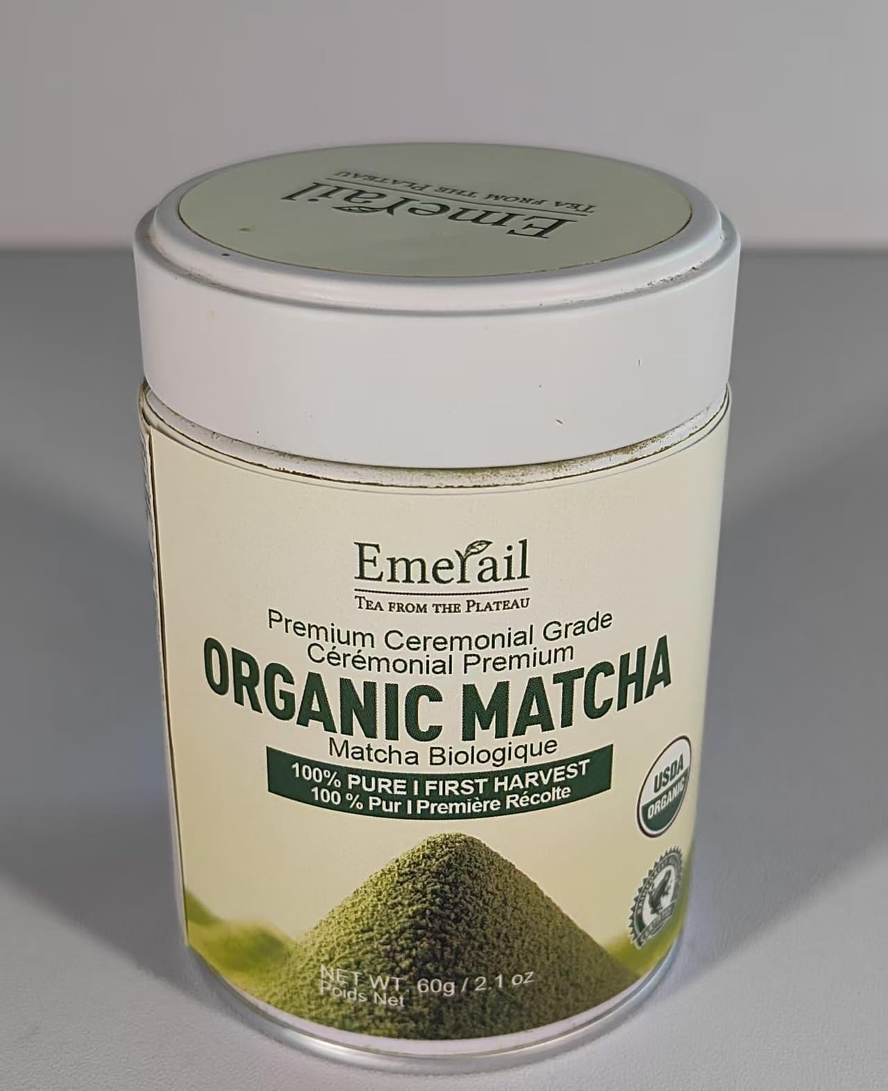 Emerail Organic Ceremonial Grade Matcha, Premium First 1.4 Ounce (Pack of 1)