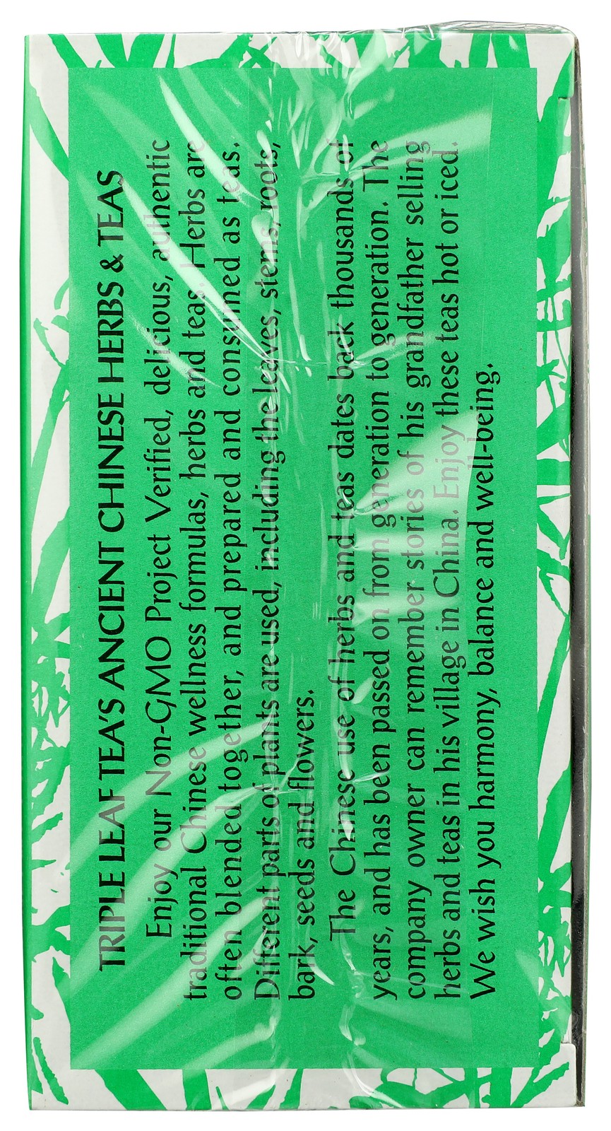 Ultra Slim Herbal Tea By Triple Leaf With White Mulberry Seeds 3 Pack