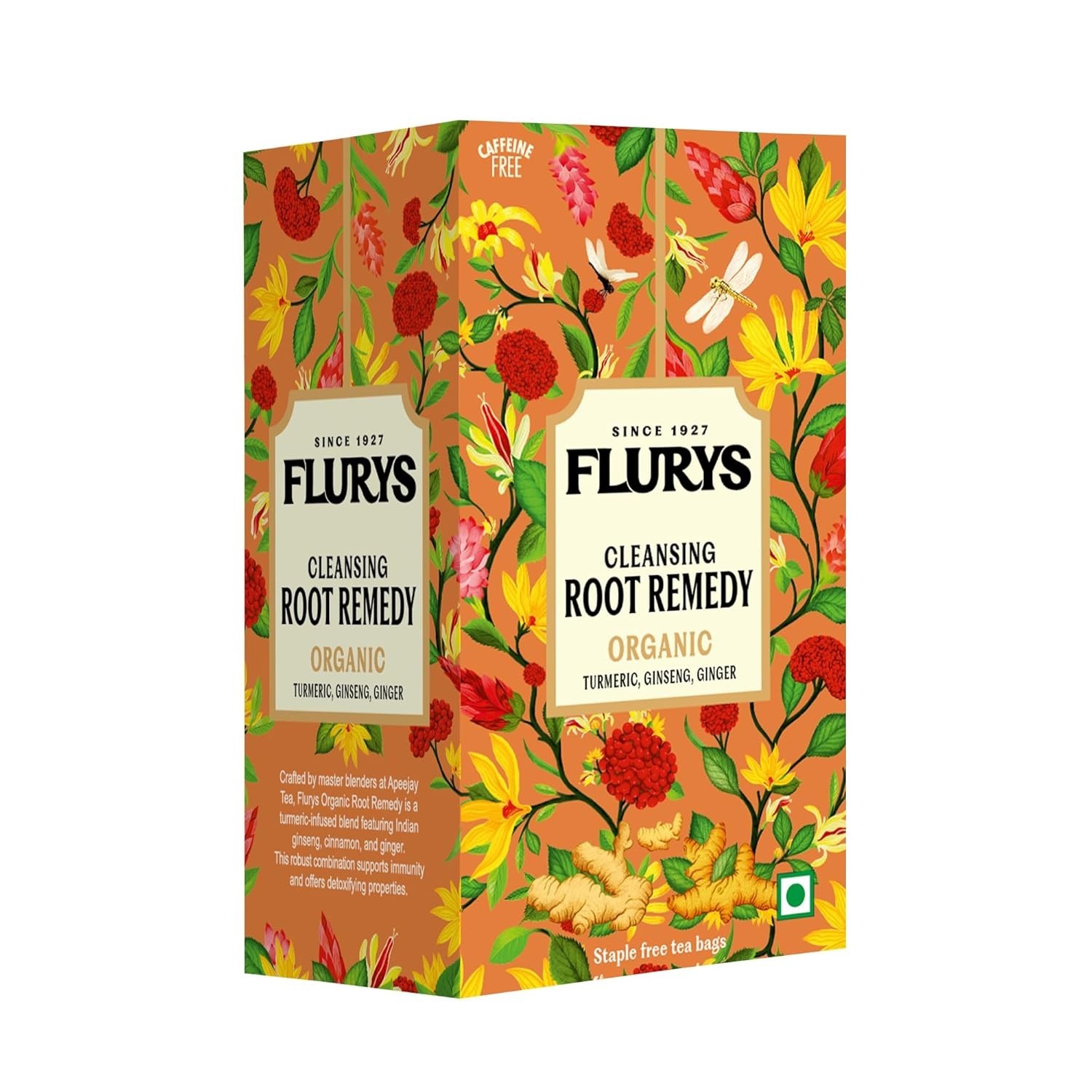 Ty-phoo Cleansing Organic Root Remedy Tea – 20 Tea Bags | 36g |