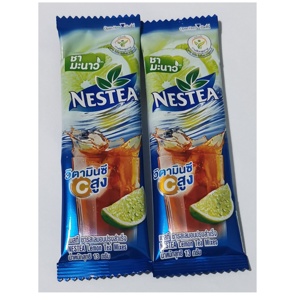 Nestea ready-made lemon flavored tea, size 65 g., pack of 5 sachets.*3