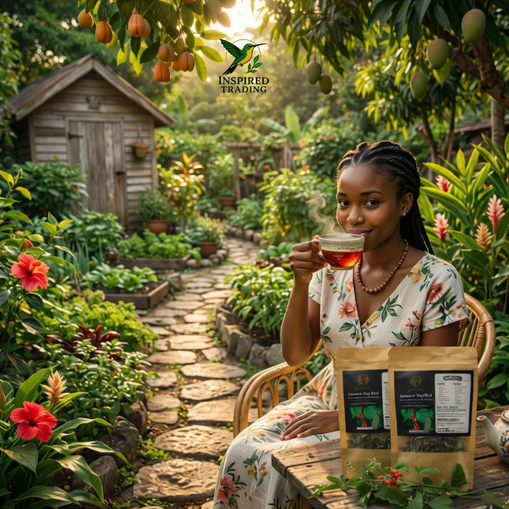 Jamaican Dog Blood Tea 2 Pack Fertility TTC Womb Wellness | Wildcrafted Portland
