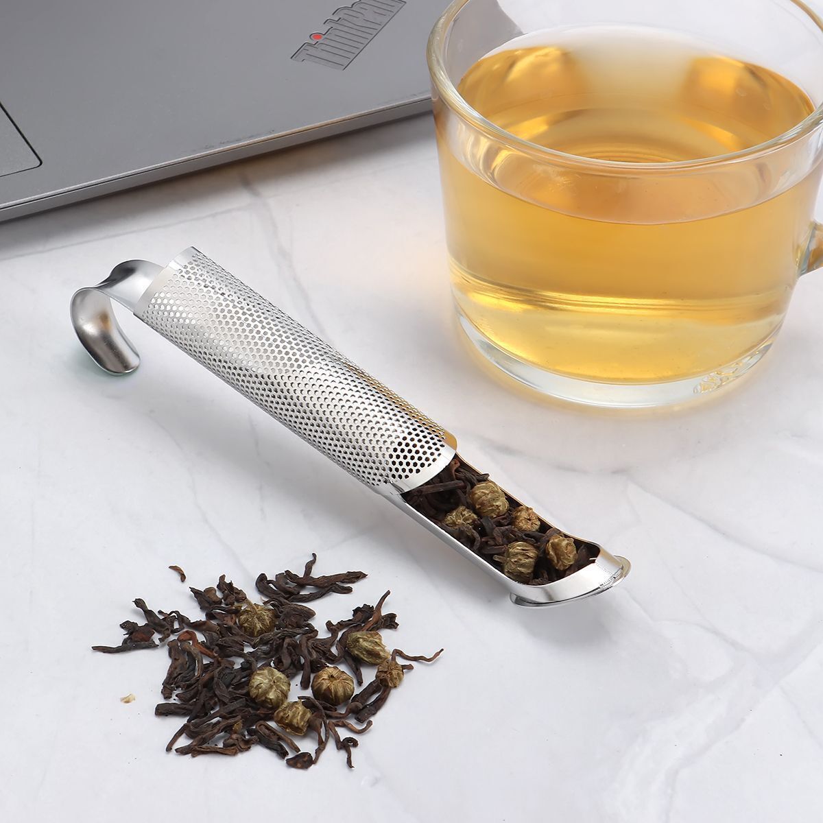 Stainless Steel Tea Strainer TeaBall Infuser Tea Spoon Filter Loose Tea Diffuser