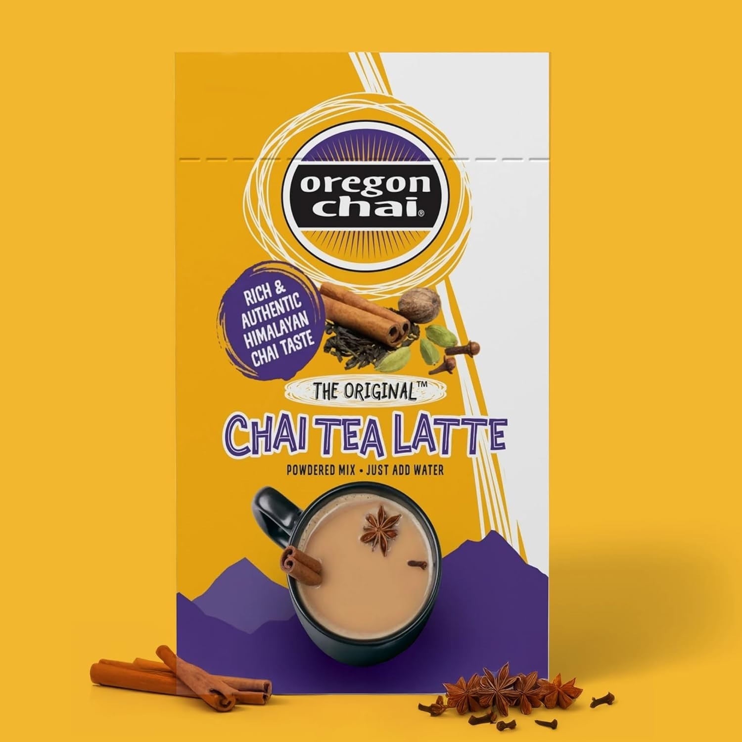 Authentic Chai Tea Spice Blend, 6 Packs
