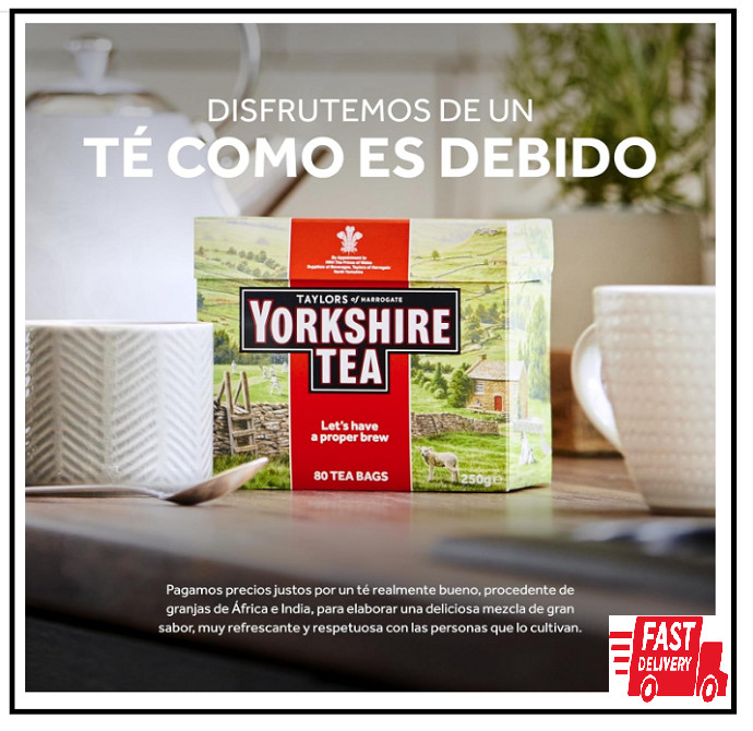 Taylors of Harrogate Yorkshire Red Rich Flavor, 240 Teabags