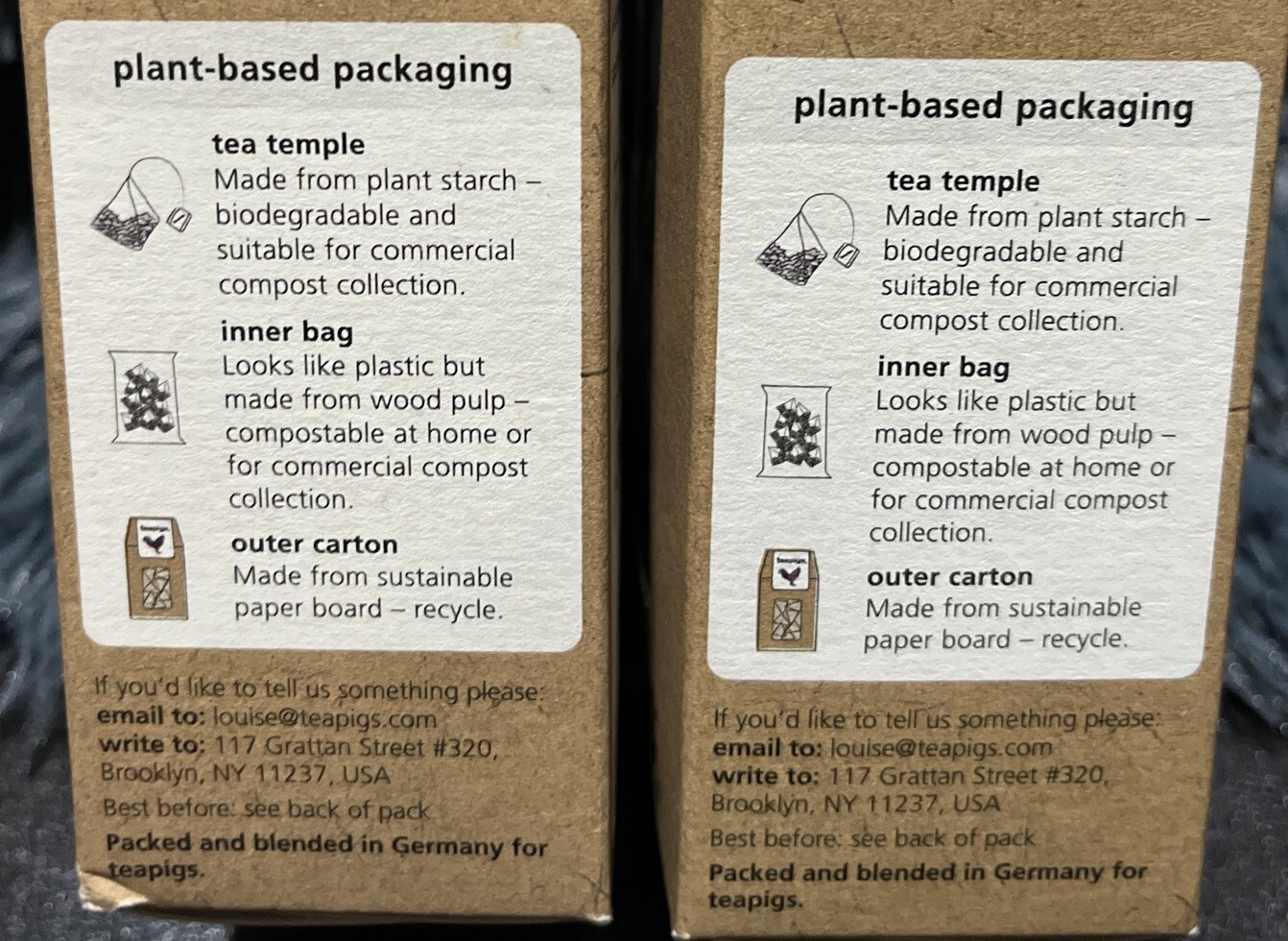 5 Assorted Boxes Of Teapigs Temples (15/box) English, Chamomile & Super Fruit