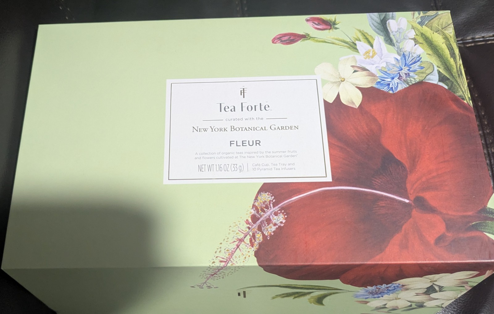 Tea Forté Fleur gift set, a limited-edition collection curated in collaborative