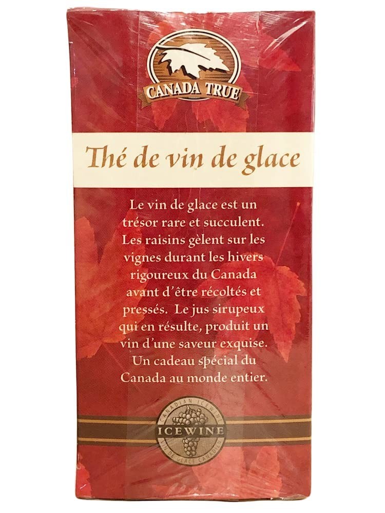 Canada True Icewine Tea, 25 Tea Bags, 50g (1.75oz) – FREE SHIPPING