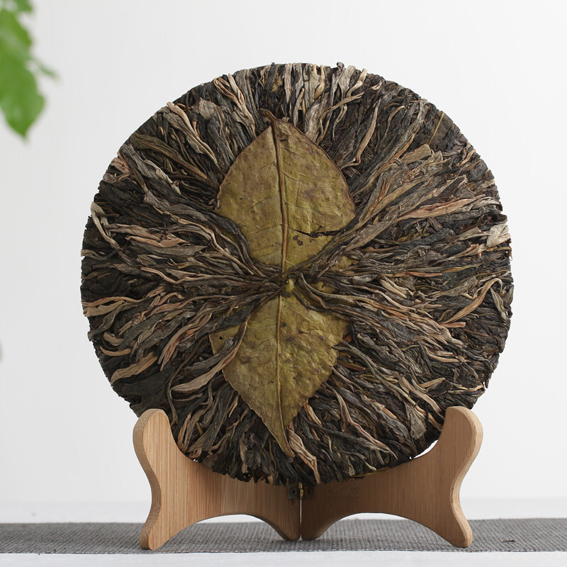 400g Yunnan Lincang Big Snow Mountain Raw Puerh Bazi Tea Shen Puer Tea