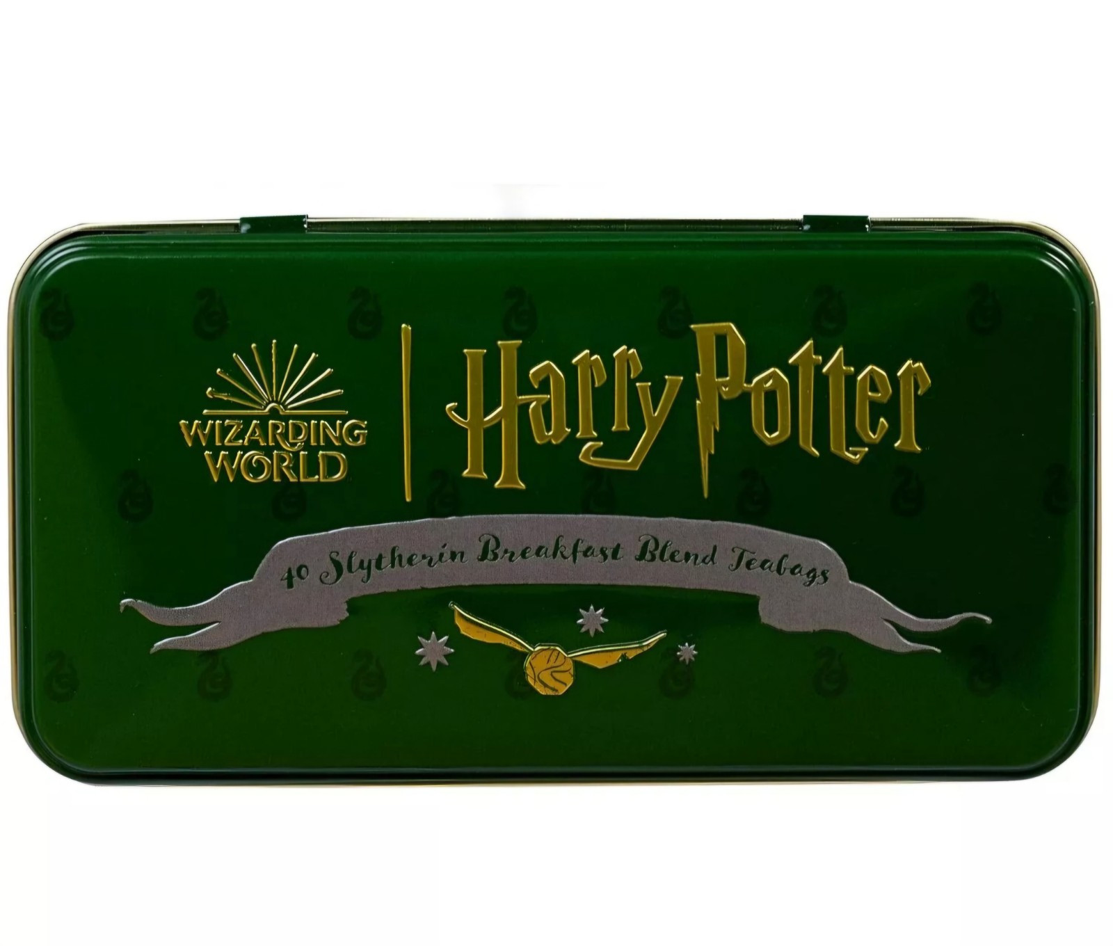 Harry Potter Slytherin Tin, 40 English Breakfast Blend Tea Bags – BRAND NEW!!!