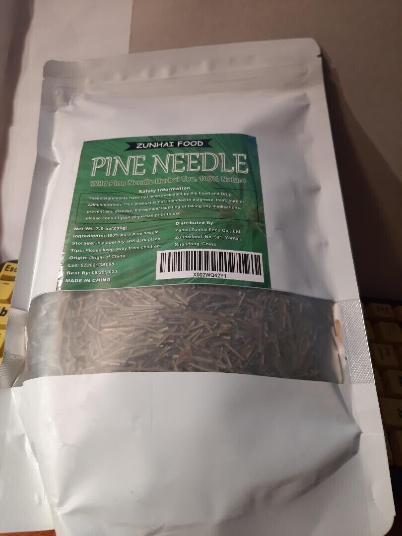 Zunhai Food Dried Wild Pine Needle Loose Herbal Tea,7oz (200g) Makes 80 Tea bag