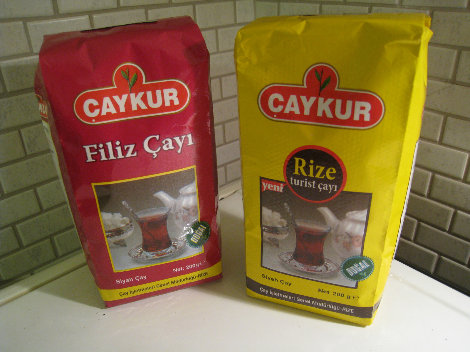 CAYKUR AUTHENTIC TURKISH BLACK TEA,Rize Tourist,Altinbaş,Filiz,Cay Cicegi 200gr.