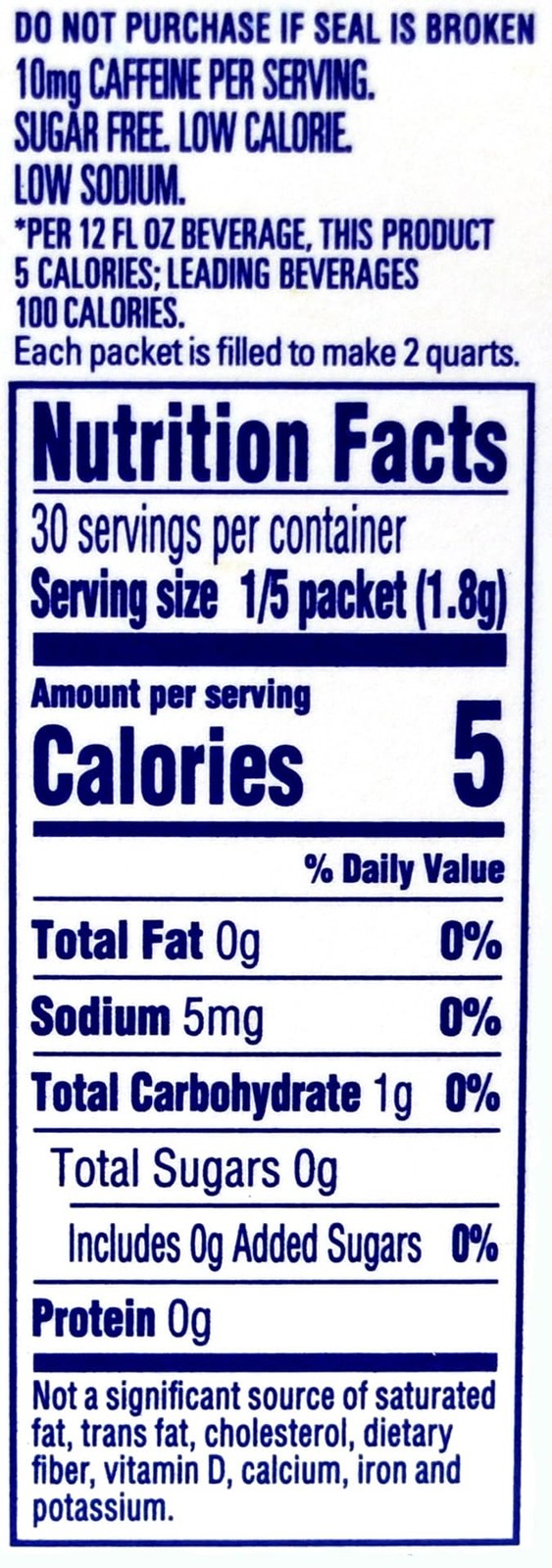 Raspberry Iced Tea, 12-Quart 1.6-Ounce Canister (Pack Of 2)