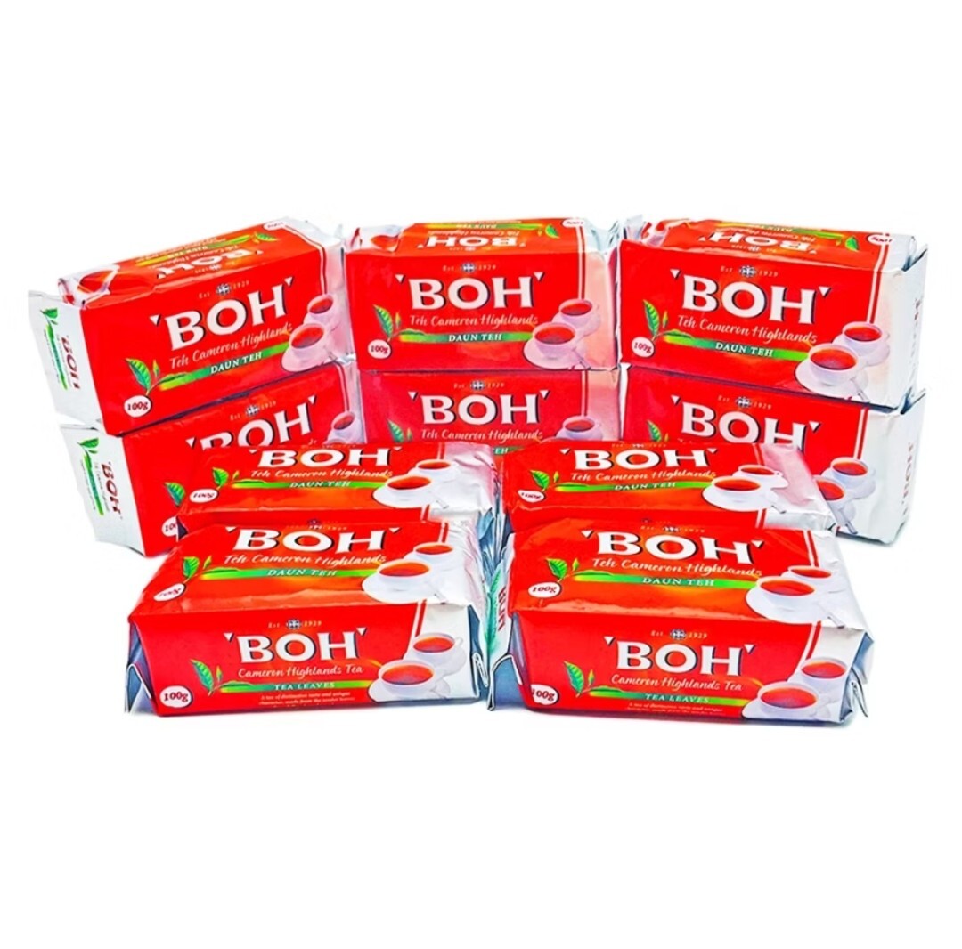 10x Packs BOH Plantation TEA LEAVES Cameron Highlands Pekoe 250g- FREE SHIPPING