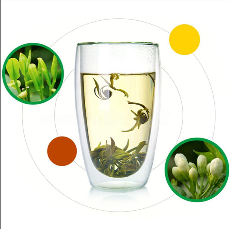 Pure Natural Green/Rose Tea Organic Loose Leaf Jasmine Dragon Ball Tea 100g