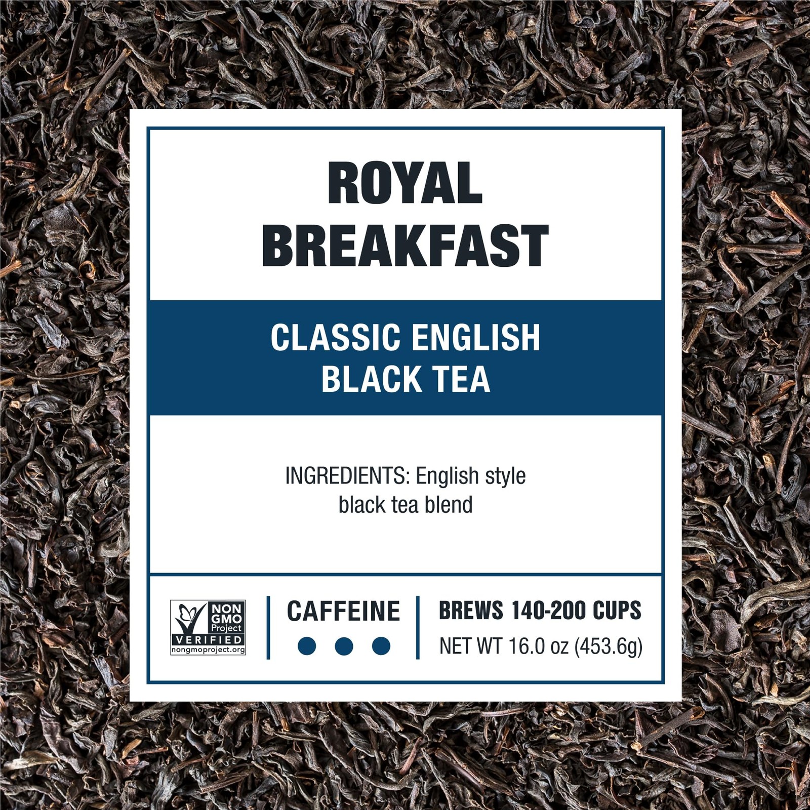 Royal English Breakfast Tea Bulk 200 Cups Premium Loose Leaf Bold Flavor