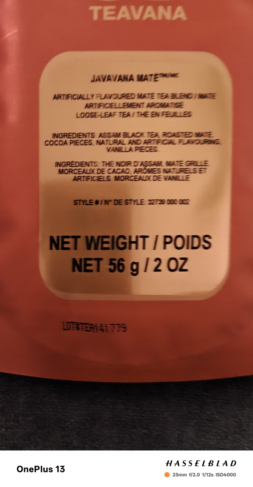 Very Rare Rise + Shine Teavana Tea Set 4-2oz Bags