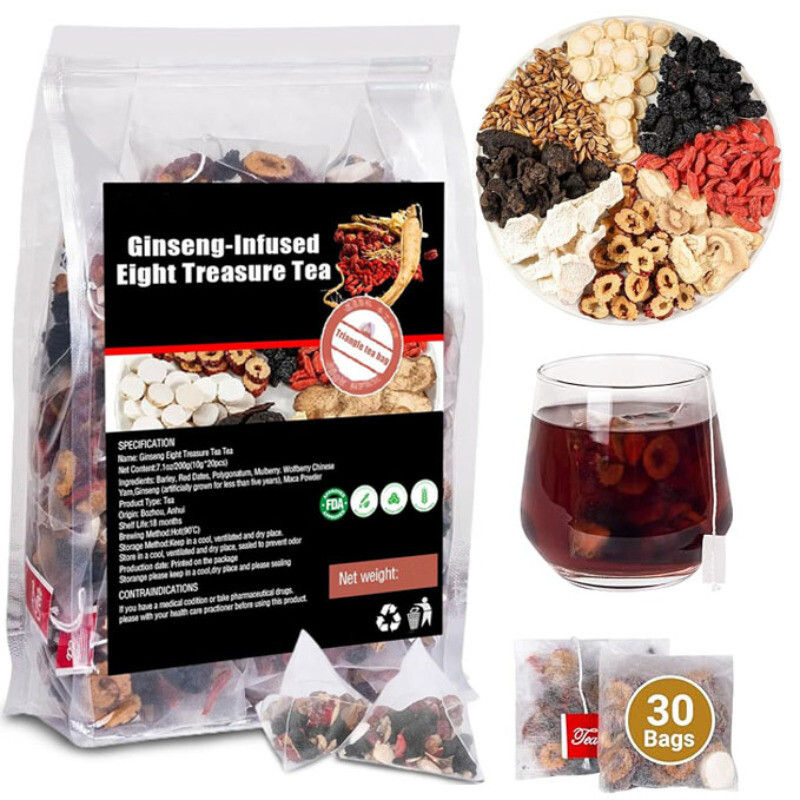 Ginseng six treasure tea , Kidney tea ,liver tea , red date tea , kidney health