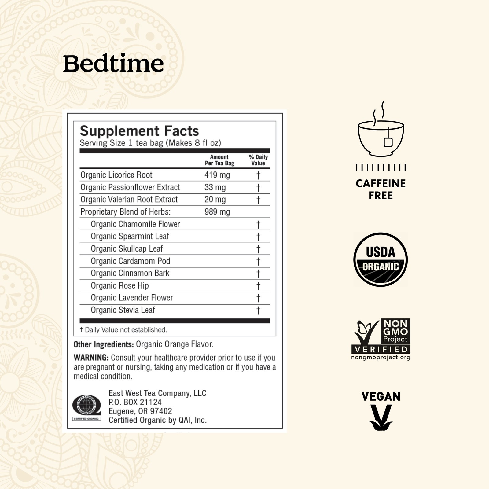 Yogi Tea – Bedtime – Supports a Good Night’s Sleep – 6 Pack, 96 Tea Bags