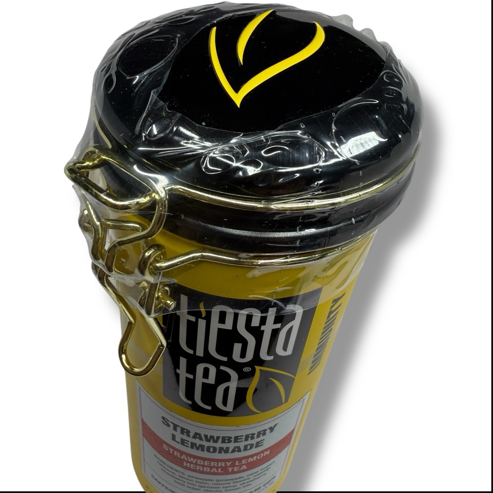 Tiesta Tea Strawberry Lemonade Loose Leaf IMMUNITY Non Caffeinated Hot/Cold 4 Oz