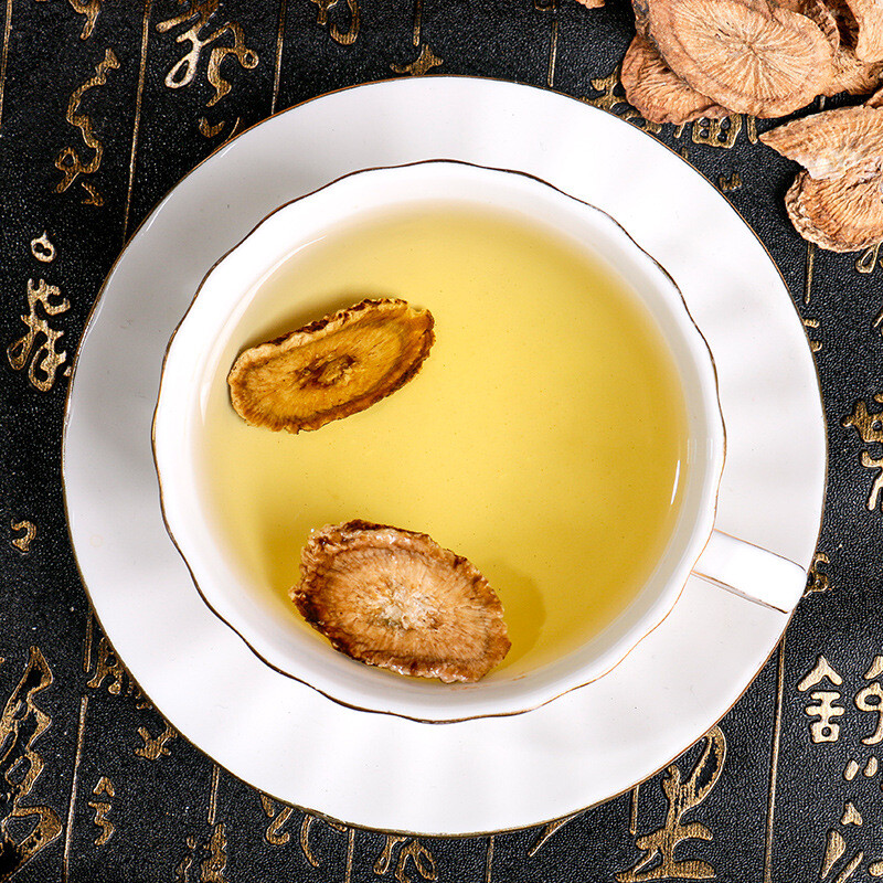 Premium Burdock Root Tea Bags Large Sliced Roasted Burdock Tea for Herbal Drink