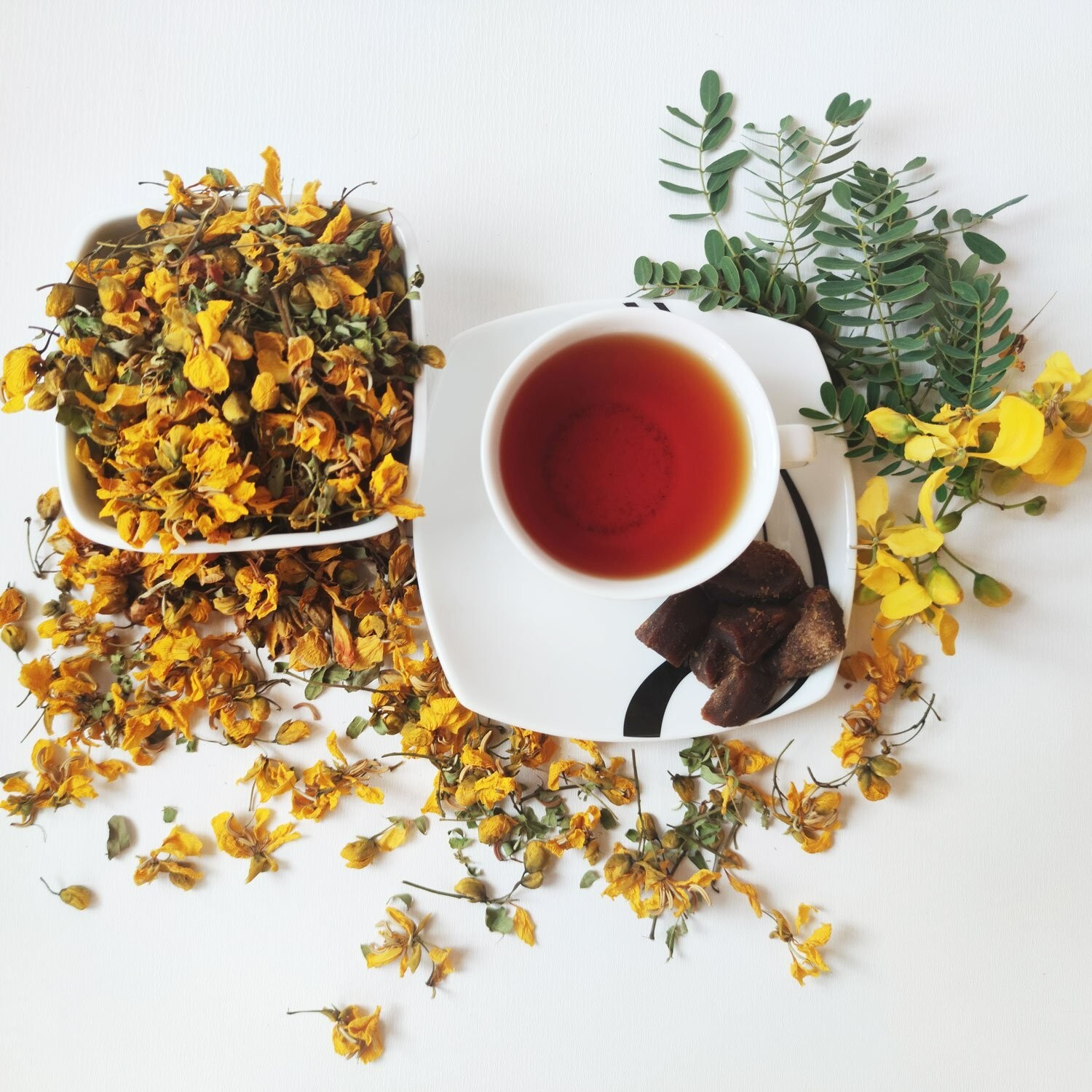 100% Organic Natural Ayurvedic Herbal Tea / Dried RANAWARA MAL – 40g
