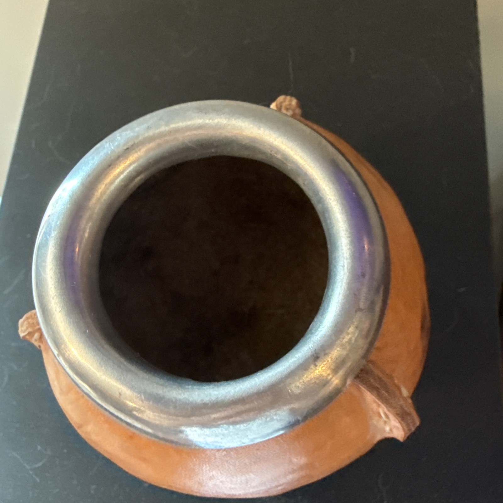 ARGENTINA ARTISAN GOURD YERBA TEA CUP HANDMADE