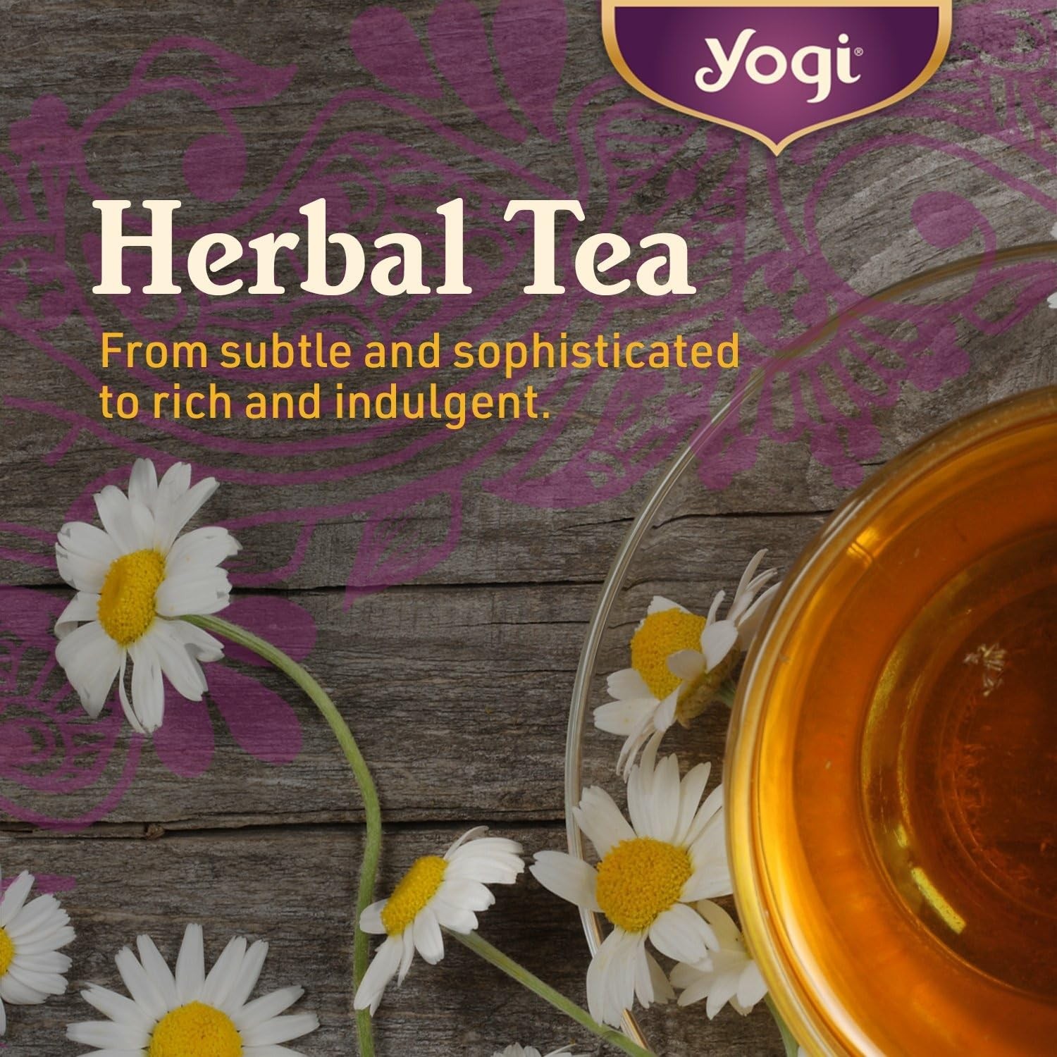Yogi Tea – Purely Peppermint (6 Pack) – 16 Count (Pack of 6), Yellow