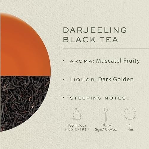 Makaibari Darjeeling Organic Black Tea, 250g LONG EXPIRY