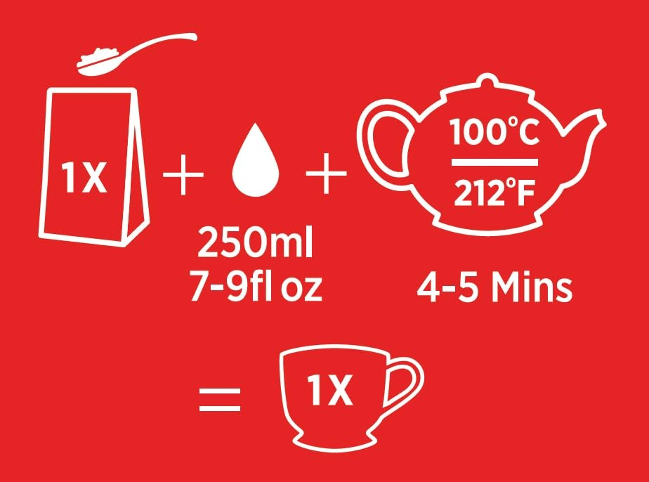 Yorkshire Tea, Red, Black Tea, Loose Leaf, Kilo Bag 35.27 Ounces, Refreshing,…