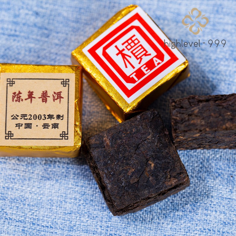 500g Yunnan Pu’er Tea Ripe Tea 2003 Aged Pu-erh Tea Mini Little Tuo Tea