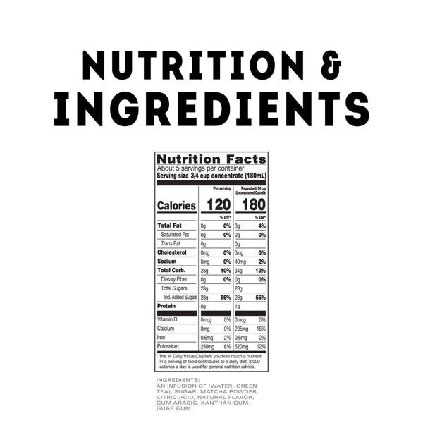 Tazo Strawberry Matcha Latte Sweetened Green Tea Concentrate – 32 fl oz