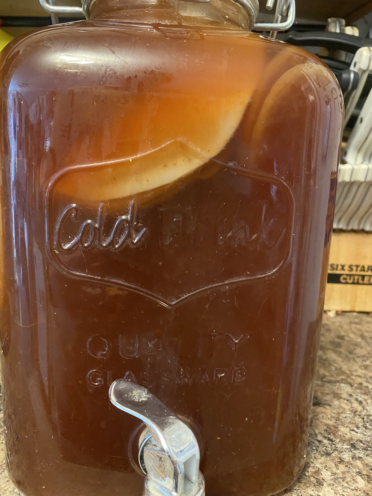 Kombucha 1/2 Cup Tea (Makes 1/2 Gallon)