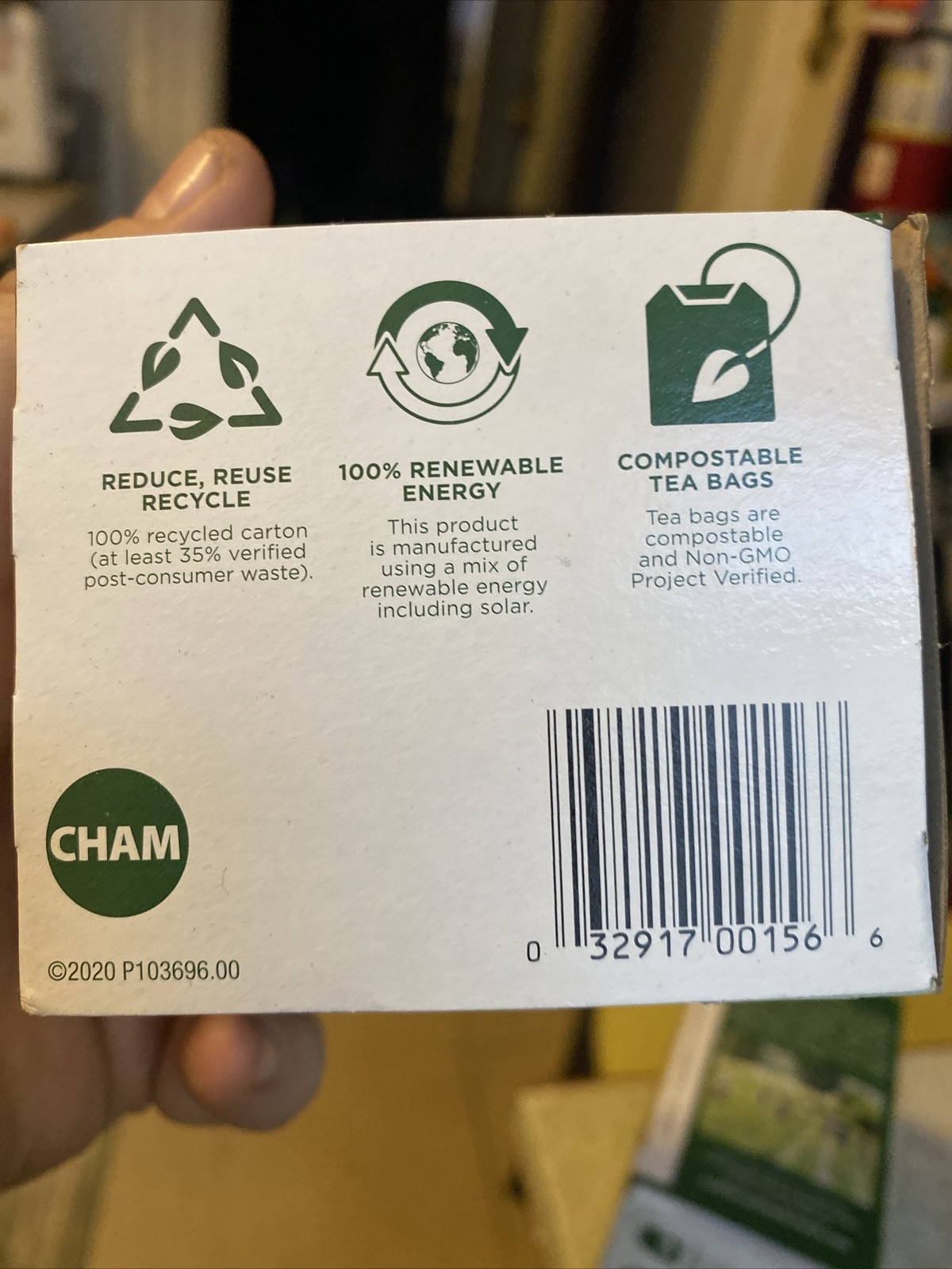 Traditional Medicinals Organic Chamomile Tea, Box of 16 Bags Exp. 9/24, 4 Avail.