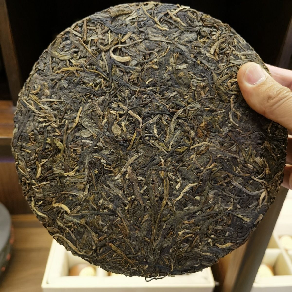 TuLin Phoenix 8503 Raw Puer Tea Feng Huang Xiang Bing Shen Pu-erh Tea 357g
