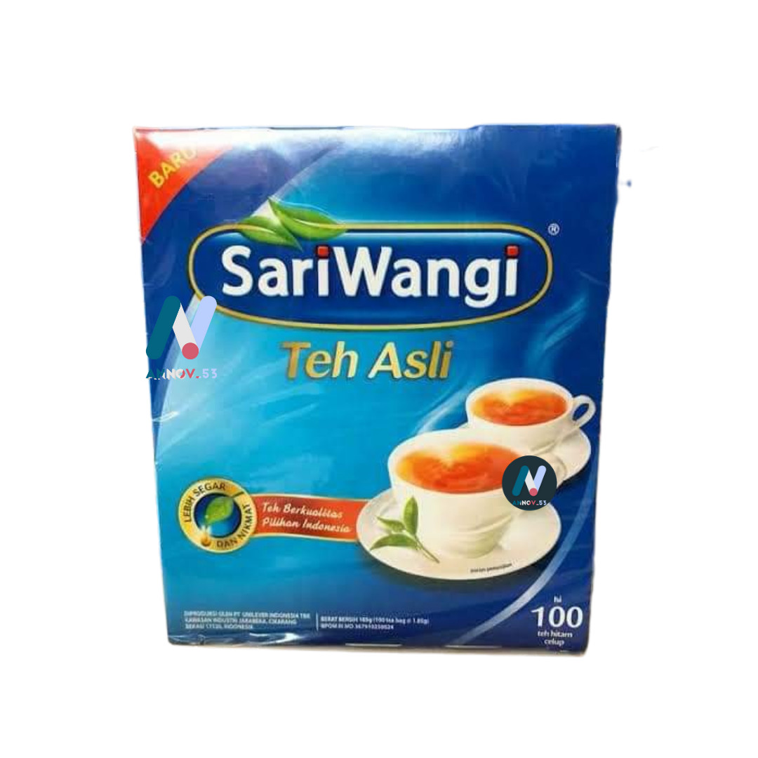 SARIWANGI Premium Black Tea Original Indonesian Fragrance Legendary 100 Tea Bags