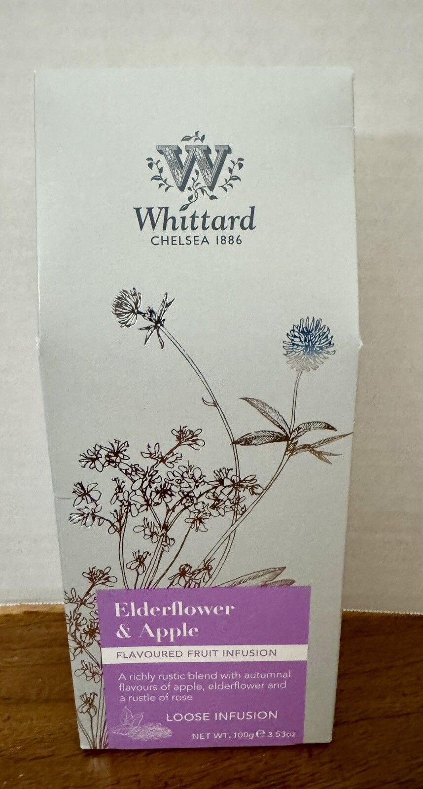 Whittard of Chelsea Loose Tea Infusion Elderflower & Apple From United Kingdom