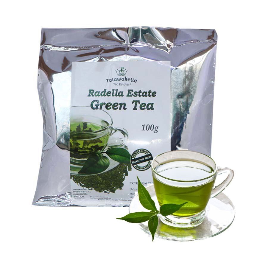 100g CEYLON TEA Natural Talawakelle Green Tea Slimming Tea Weight Loss Tea 100%