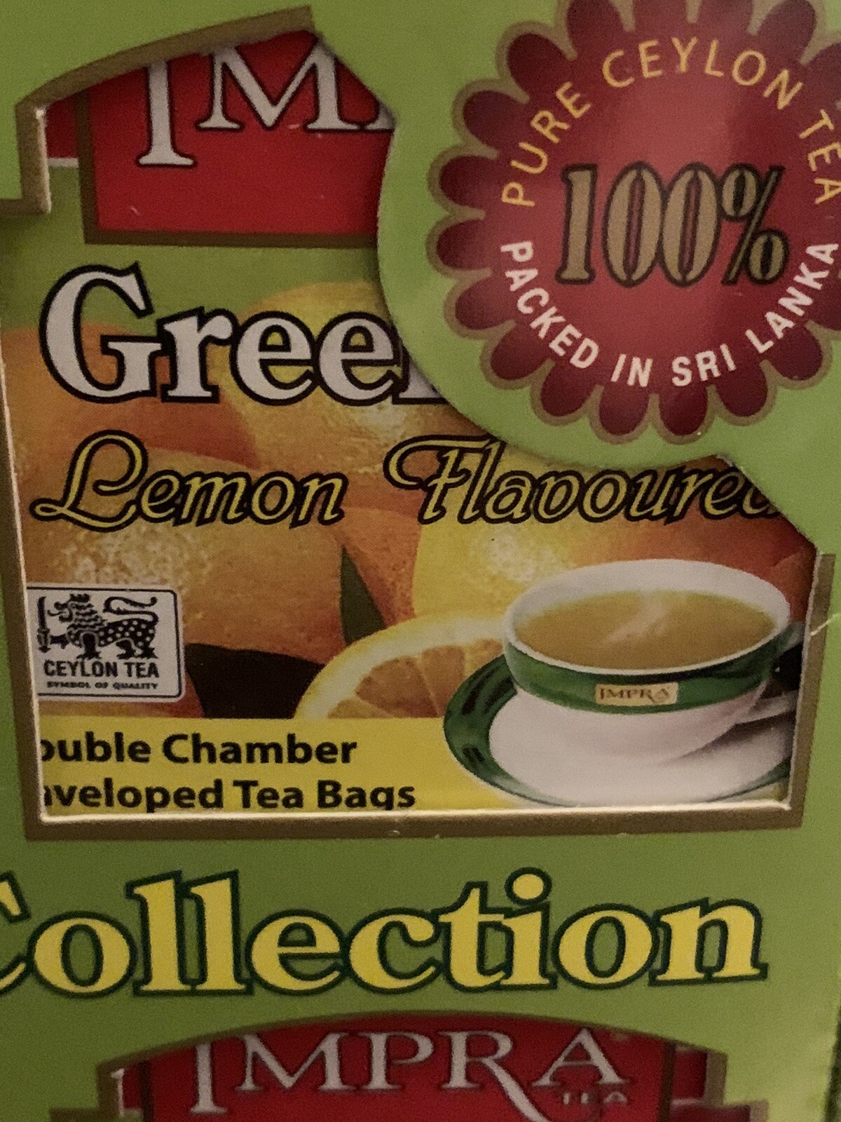 Assorted Green Tea Ceylon Fruit Tea Gift Box (160g, 80 Bags)