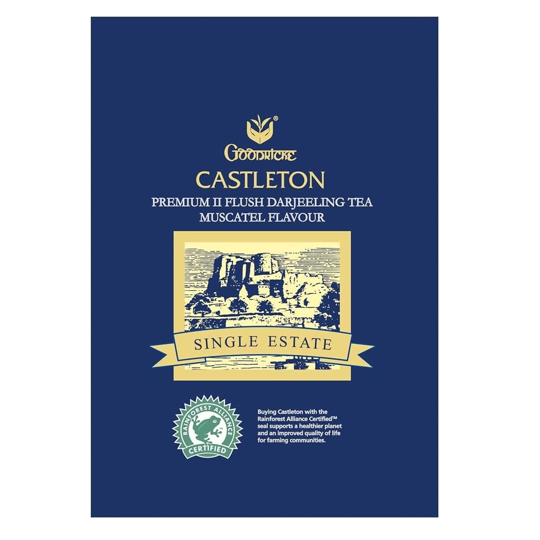 GOODRICKE Castleton Muscatel Darjeeling Tea (100gm) Single Estate Whole Leaf Tea