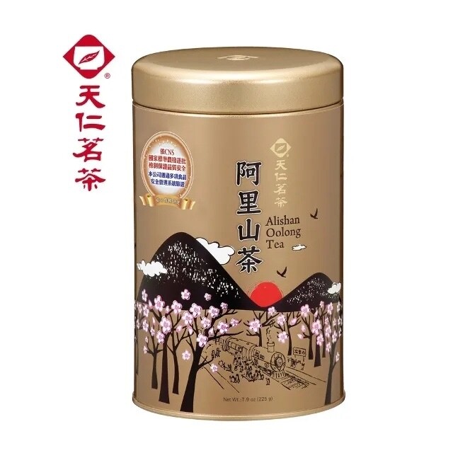 [Ten Ren] Alishan Oolong Tea 225g / Tin 天仁茗茶 阿里茶